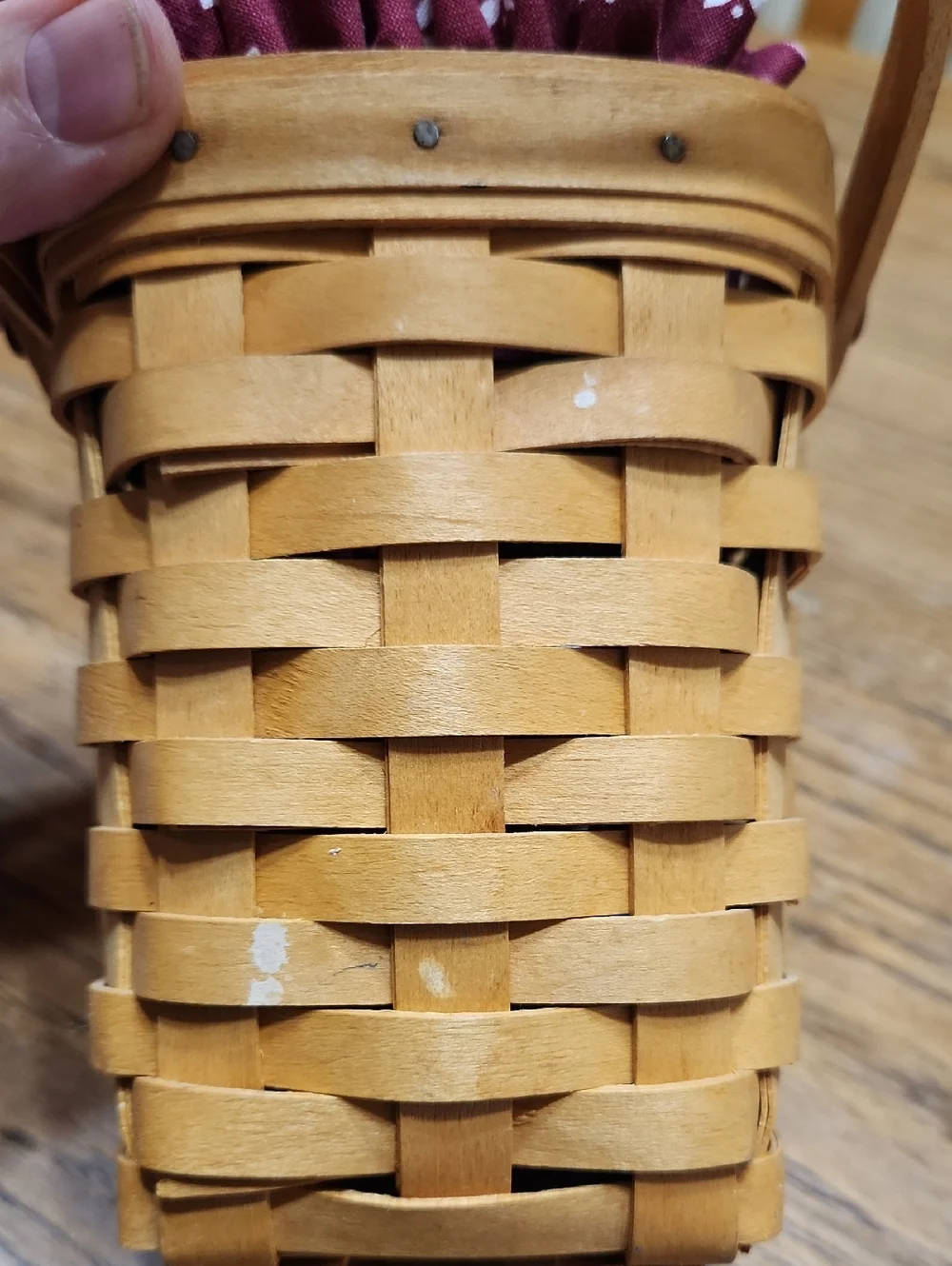 Longaberger Cancer Society Basket 1998